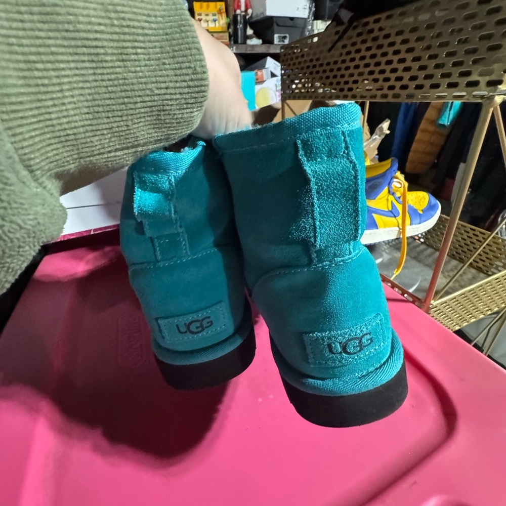 Ugg Teal Mini Side Logo Boot - image 5